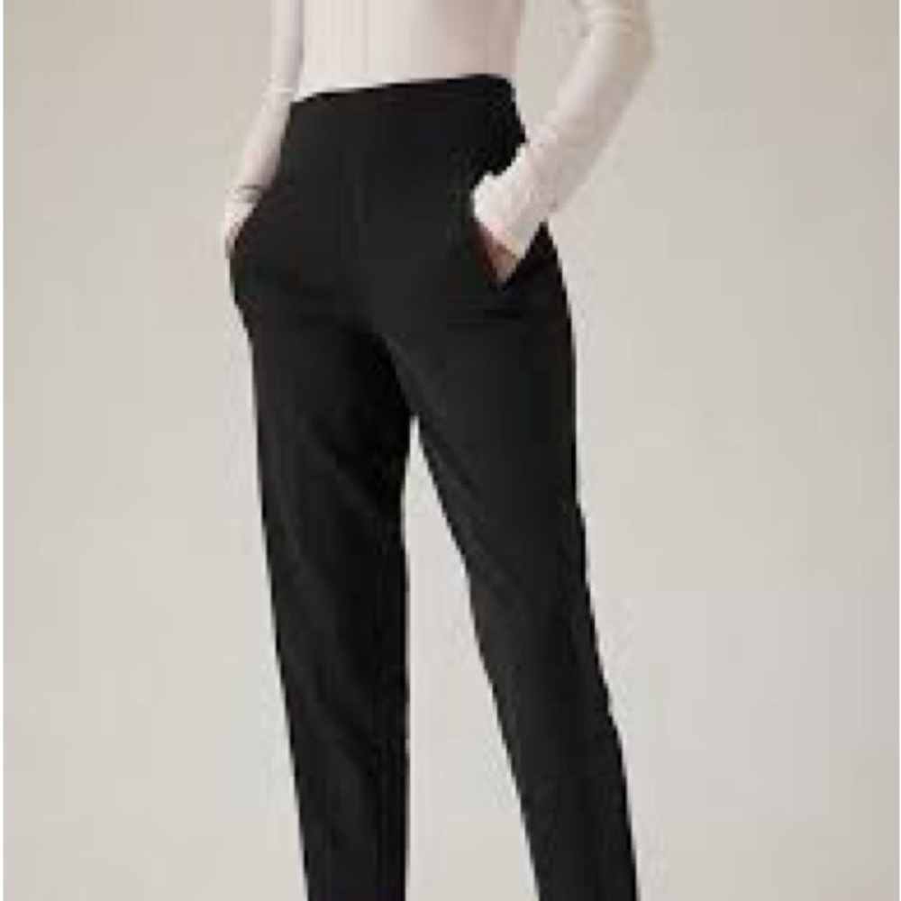 Athleta Endless Satin Side Stripe Pant, size 4, NWT